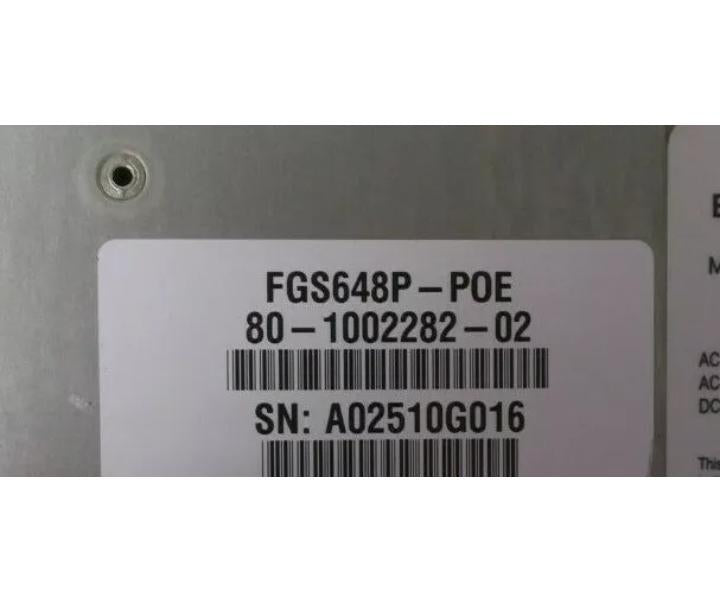 648P-PoE 48-Port FGS648P-PoE 1GbE