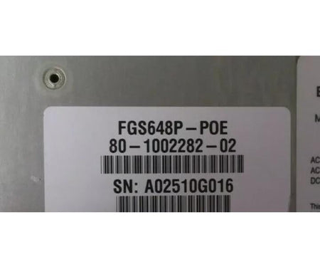 648P-PoE 48-Port FGS648P-PoE 1GbE