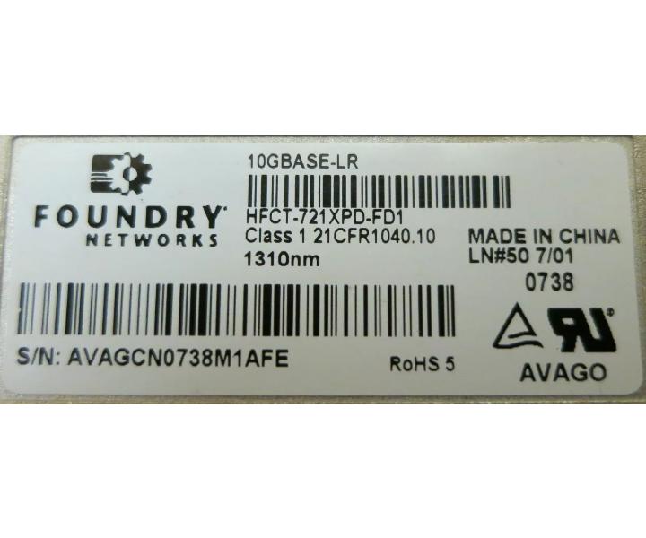 10G-XFP-LR 10GBASE-LR FTRX-1411D3-F1 1310nm