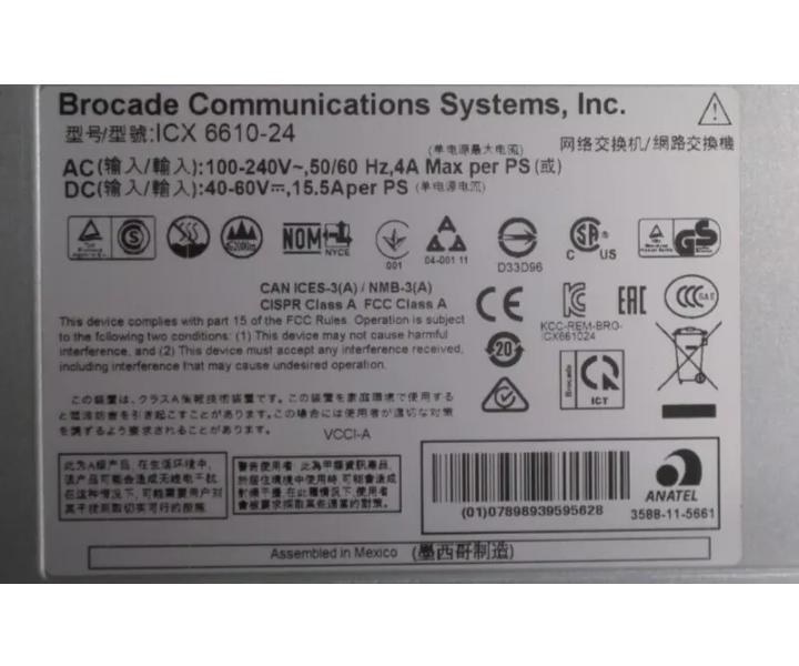 6610-24 1GbE RJ45 1GbE