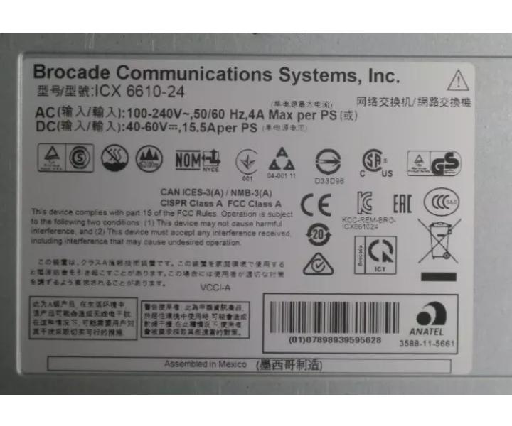 6610-24 1GbE RJ45 1GbE