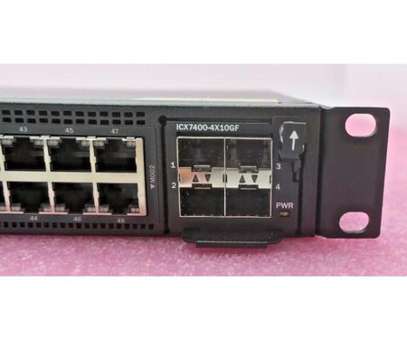 7450-48 ICX7400-4x10GF 1GbE RJ45 4x10Gb