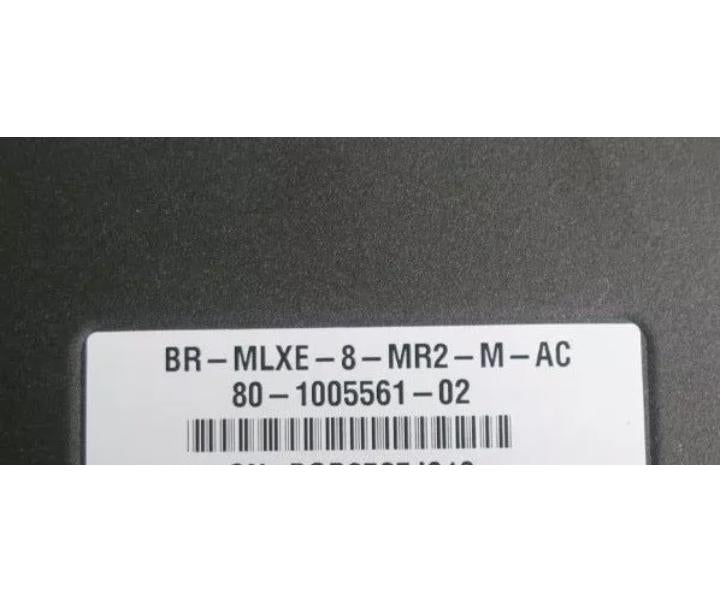MLXe-8 BR-MLXE-8-MR2-M-AC 8-Slot