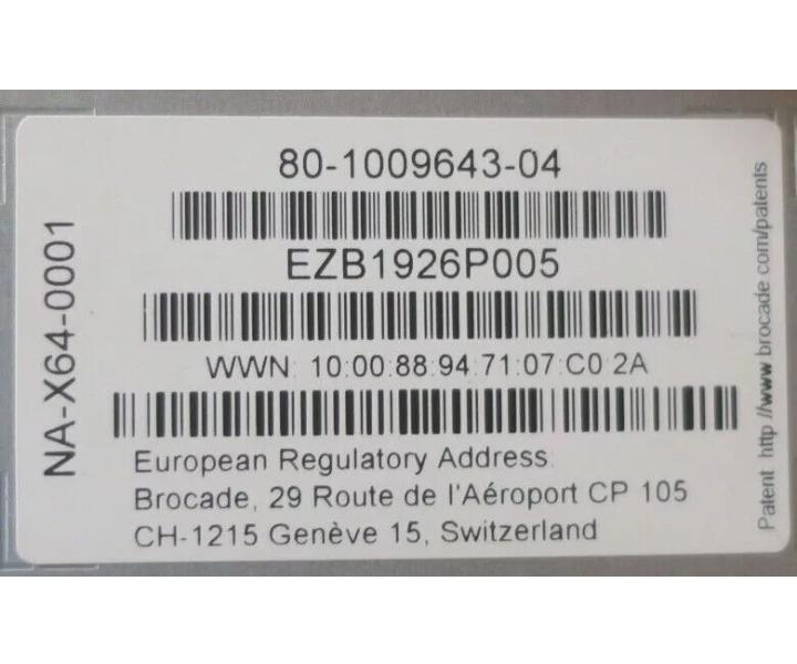 X6-4 4-Slot FC32-48 CR32-4 Gen6 CPX6