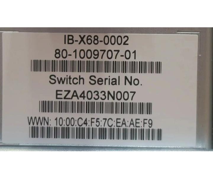 X6-8 SAN512B-6 8-Slot 8961-F08 FC32-48 Gen6 2xCPX6