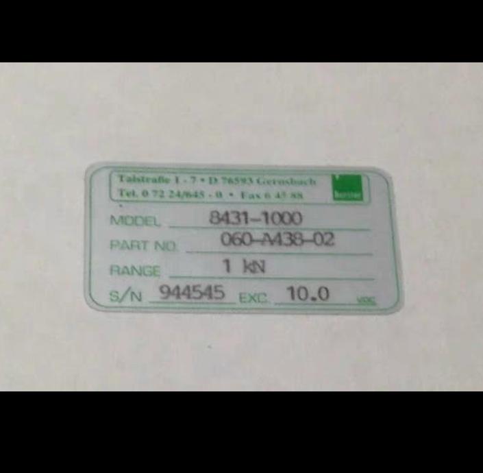 Burster 8431-1000 0 1 KN