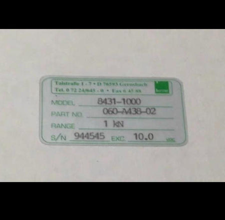 Burster 8431-1000 0 1 KN