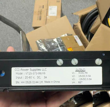 CCI Power Supplies LLC VT25-373-99 X9 20-60V DC 5VDC 4A 15VDC 0 5A -15VDC 0 5A