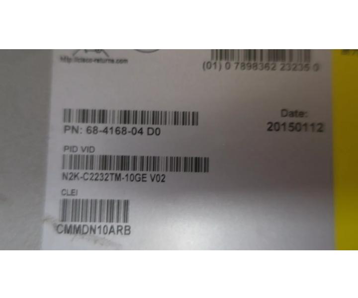 N2K-C2232TM-E-10GE N2K-M2800P
