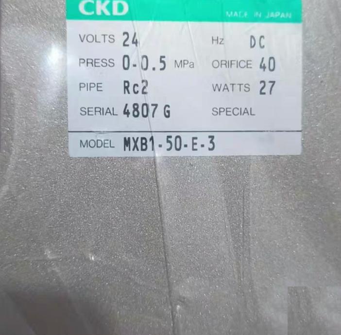 CKD MXB1-50-E-3 DC24V 2800 N4-3