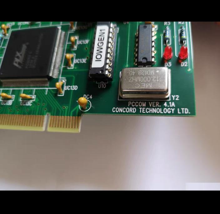 CONCORD TECHNILOGY LTD PCCOM VER 4 1A PCI