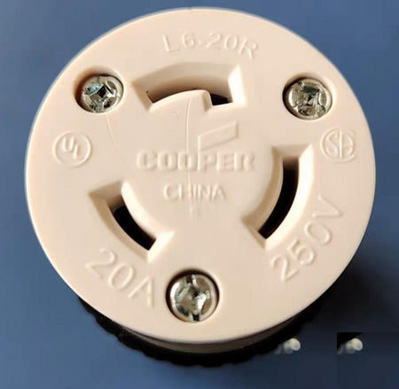 COOPER L6-20R NEMA 20A 250VAC Hubbell HBL2323 30
