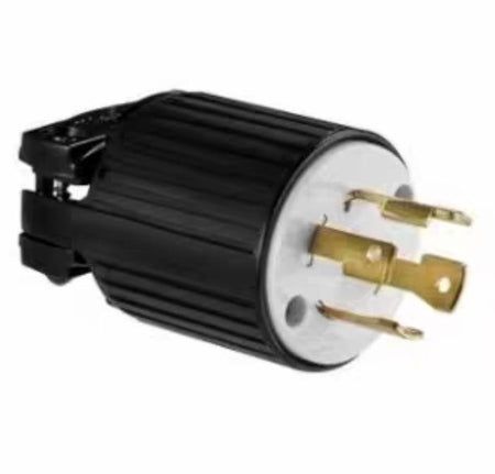 COOPER NEMA L15-30P Cooper L15-30P Plug 30A 250V 3Ph 3P4W Locking Bw 200 HUBBELL HBL2721 Leviton 2721