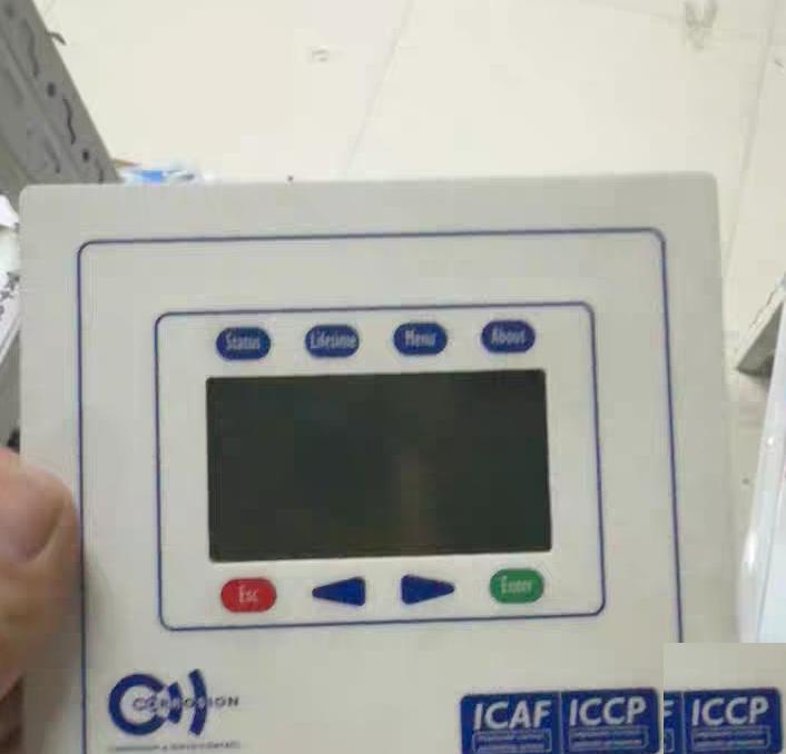 CORROSION ICAF ICCP AT1295-4 LCD Status Lifetime Menu