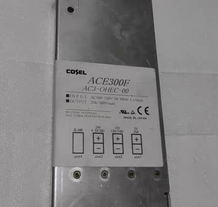 COSEL      ACE300F AC3-OHEC-00   24V 12V 5V          8A 13A 26A