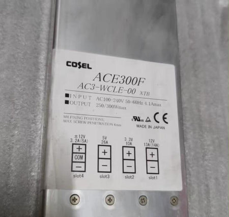 COSEL ACE300F     AC3-WCLE-00     4 1A     250 300