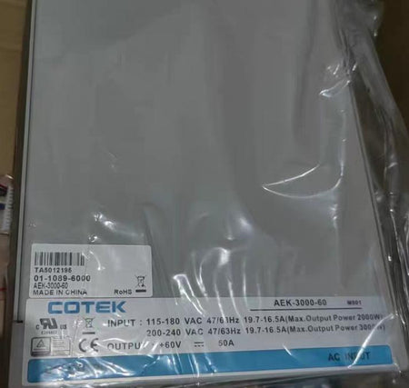COTEK AEK-3000-60   60V 50A 3000W        115-180V 200-240V