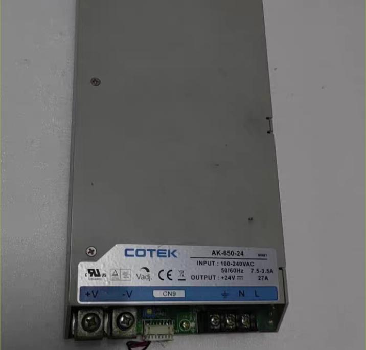 COTEK  AK-650-24                          100-240VAC   24V-27A