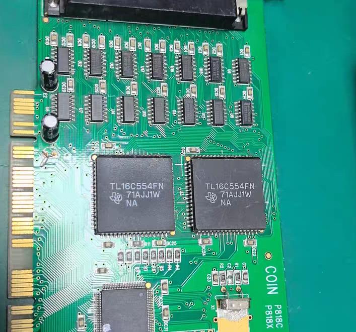 COlN P818C P818X PCB-010102 TL16C554FN