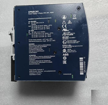 CPS20 241 24V 20A 480WQS5 241 24V 5A 120W