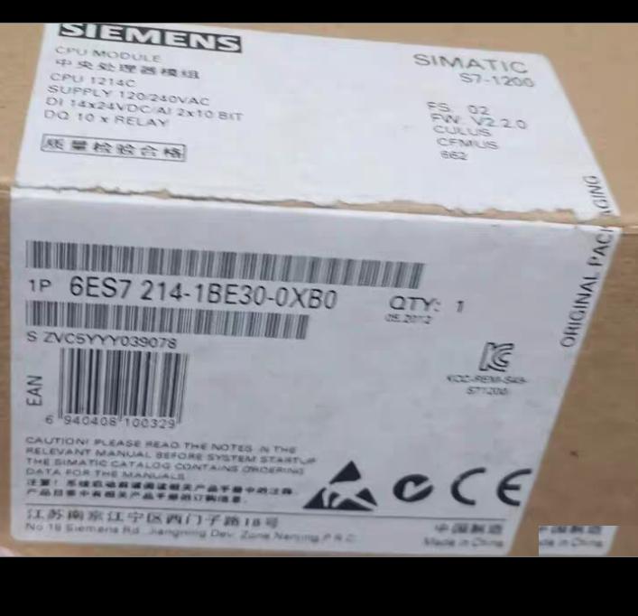 CPU 6ES7 214-1BE30-0XB0 6ES7 214-1BE30-OX B0