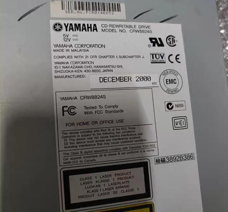CRW4416S  CRW8824S     SCSI   50      2600    4012   CD