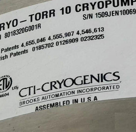 CTI 8018320 CT10 ANSI 290mm8018182G001 1