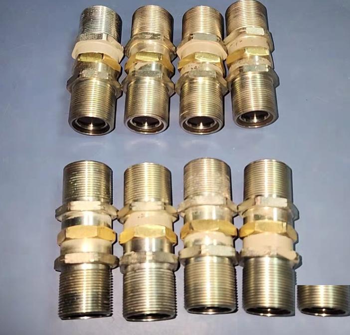 CTI 8031135 HELIUM ADAPTOR UNION 3 4 5400-S2-8 260 PSIGAEROQUIP PARKER EATON5000624Ulvac