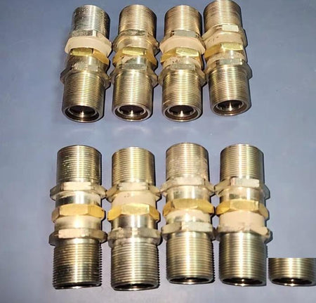 CTI 8031135 HELIUM ADAPTOR UNION 3 4 5400-S2-8 260 PSIGAEROQUIP PARKER EATON5000624Ulvac