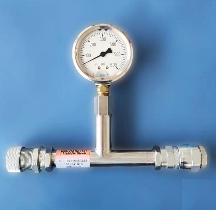 CTI 8039645G003 1 He Pressure Gauge