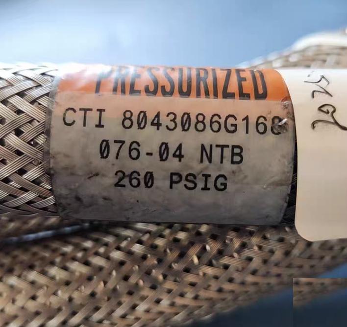 CTI 8043086G168 3 4 168 2 54 426 72CM 4 3 Aeroquip or Parker