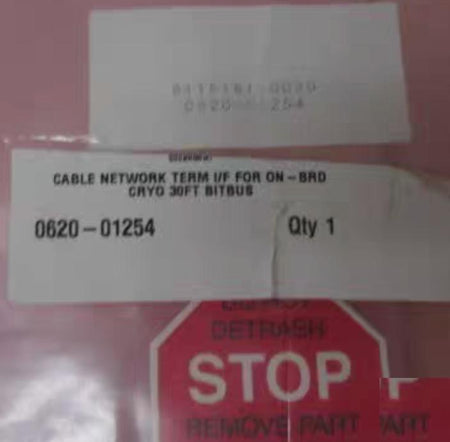 CTI 8115161 CABLE NETWORK TERM I F FOR ON-BOARD CRYO BITBUSAMAT 0620-01254 8115161G030 AMAT 0620-01255 8115161G040