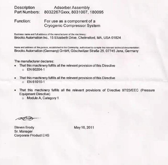 CTI 8200 8080255K001 ADSORBER 2025 20 9 10500 1 13 9292RMB 200