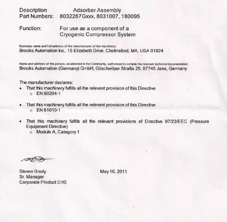 CTI 8200 8080255K001 ADSORBER 2025 20 9 10500 1 13 9292RMB 200