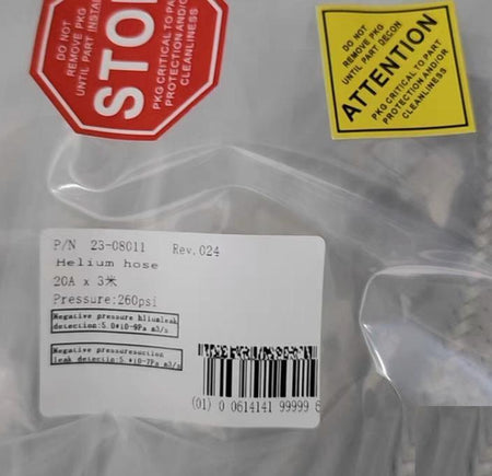 CTI HELIUM LINE HOSE 8043075G120 8 6 1 2 3 3 4 20A