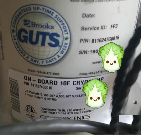 CTI OB10F 8116274G001 ISO320 CRYOPUMP