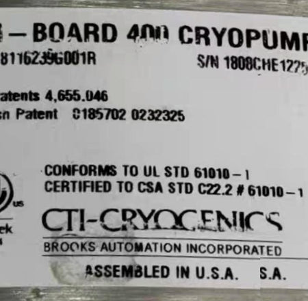 CTI OB400 8116239G001 10