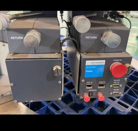 CTI OB 500 8116497G001 Pumping Speeds - liters sec Water Vapor 30 000Air 10 000Hydrogen 12 000Argon 8 400Capacity - std literArgon 6 000Hydrogen 5x10-6 Torr 45Nominal Regeneration Time cold to cold Both Stages 3 8 hrs