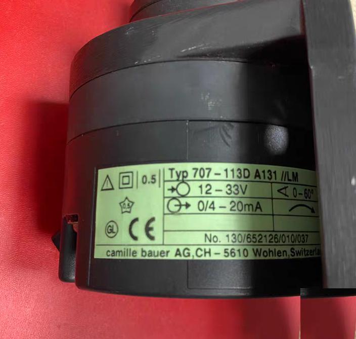 Camille Bauer 707-113D A131 LM 12-33V 0 4-20mA 0-60