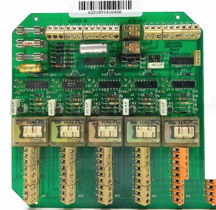 Carlo Gavazzi 20 3 246 REV 0 PCB Card