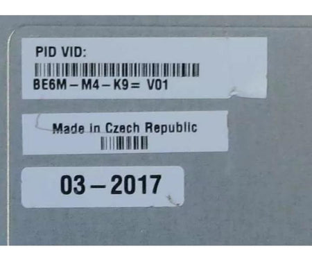 UCSC-C220-M4S E5-2630v3 BE6000M 4GHz 32GB