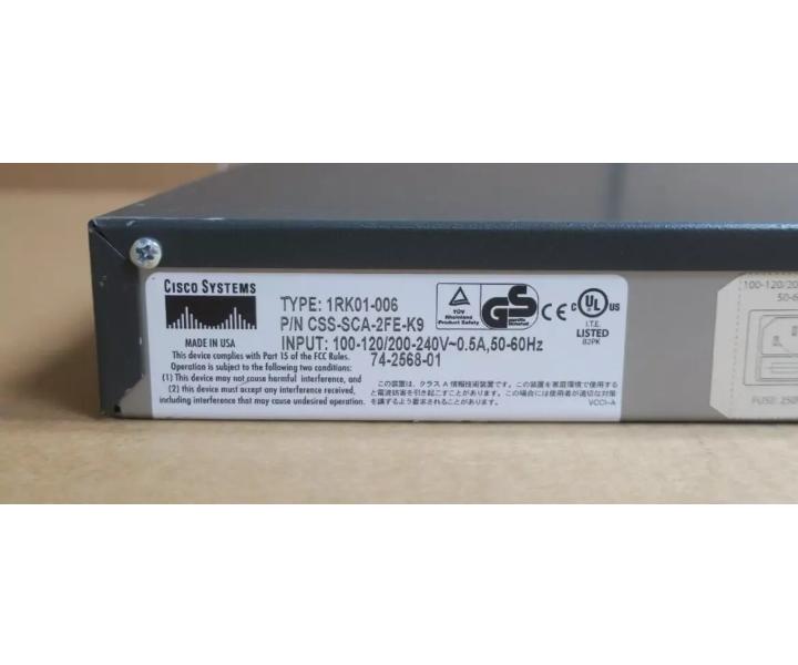 CSS-SCA-2FE-K9 1RK01-006