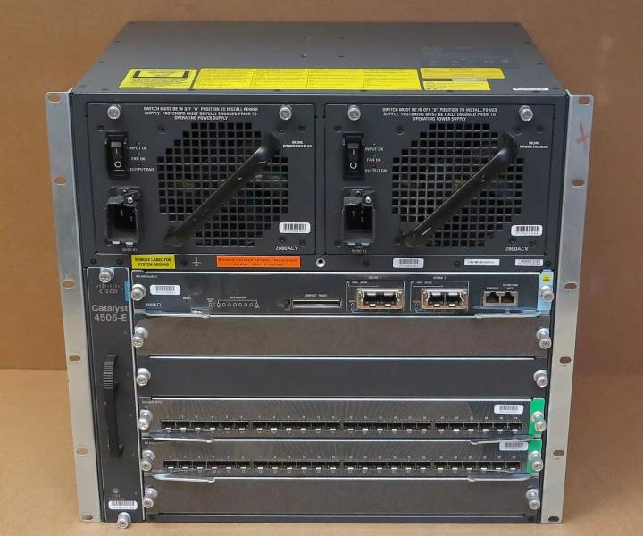 4506-E WS-C4506-E 6-Slot WS-X4624-SFP-E