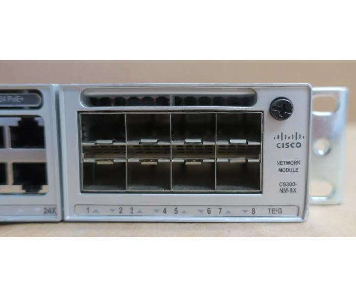 C9300-24PE- C9300-NM-8X 1GbE 10GE