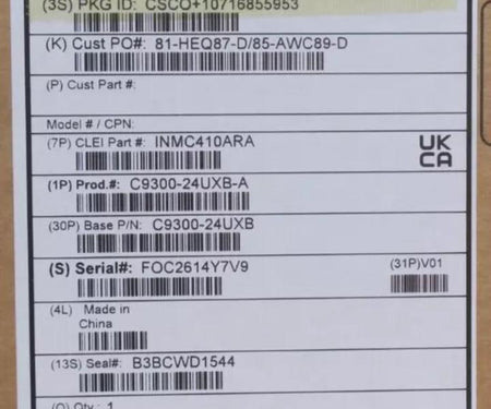 C9300-24UXB-A C9300-NM-8X RJ45