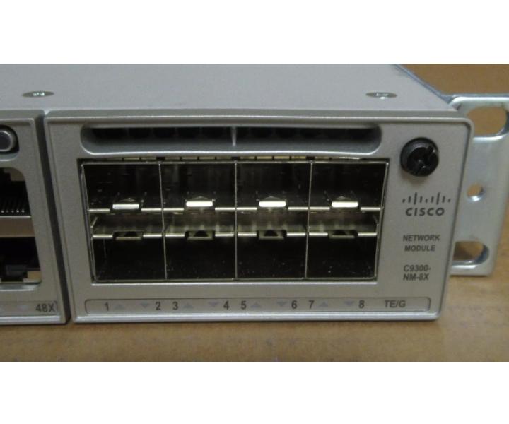 C9300-48P-E 48-Port RJ-45 C9300-NM-8X