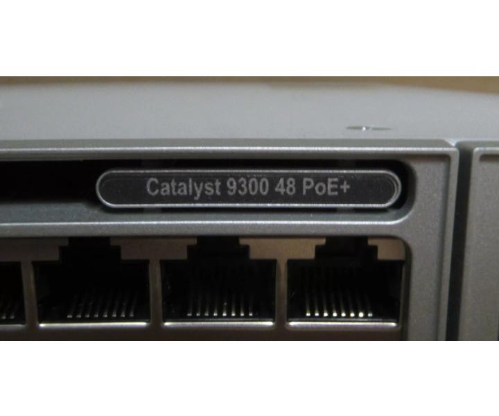 C9300-48P-E 48-Port RJ-45 C9300-NM-8X