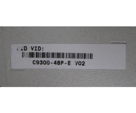 C9300-48P-E 48-Port RJ-45 C9300-NM-8X