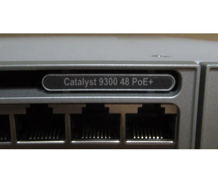 C9300-48P-E 48-Port RJ-45 C9300-NM-8X