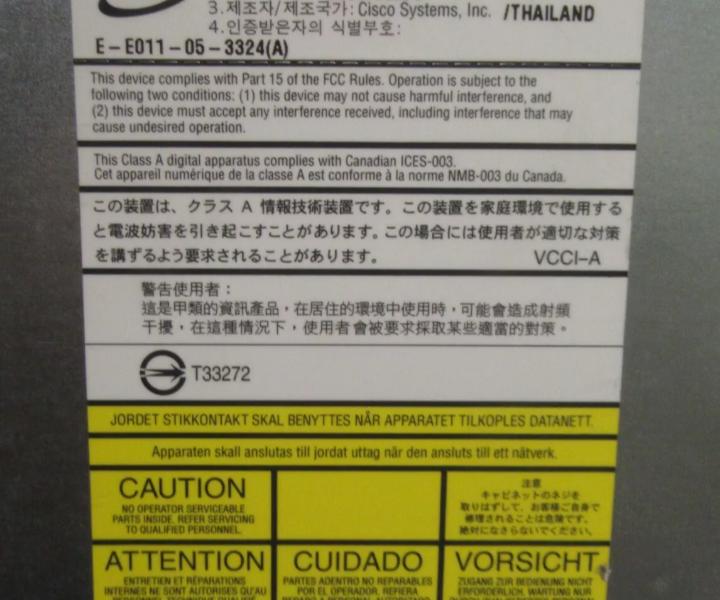 WS-C3750-24FS-S 24-Port 1GbE